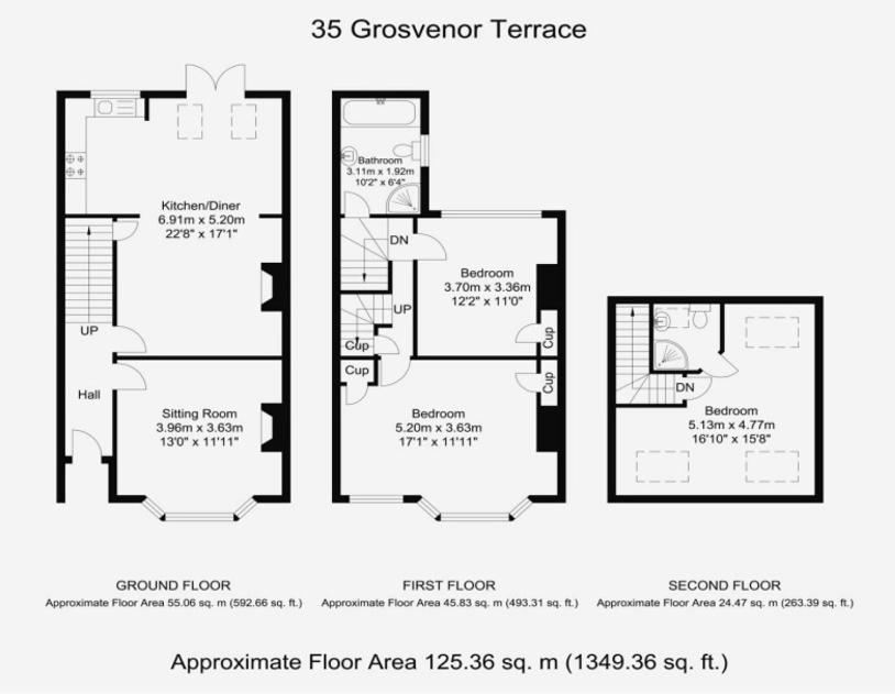 35 Grosvenor Terrace - 3 Bed Sleeps 6, 5 Min Walk From York City Centre Exterior photo